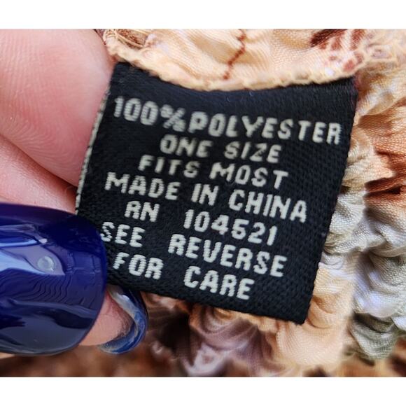 Vtg 90s Popcorn Top One Size Super Stretch Versatile Corp Core Layering Packable - Picture 8 of 8